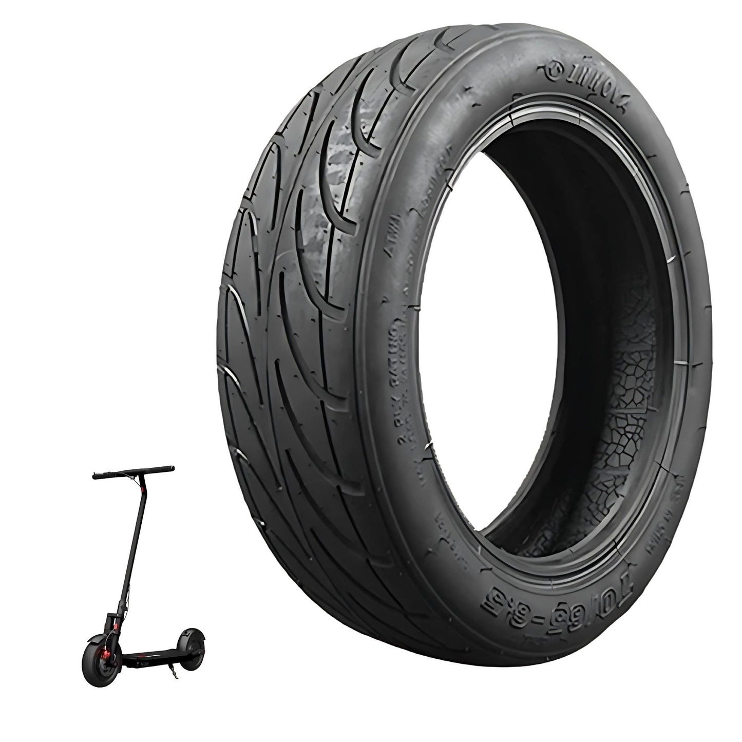 Pneu Plein Semi Offroad 10x70/65-6.5 Pouces Voltek V6/Moovway Bw