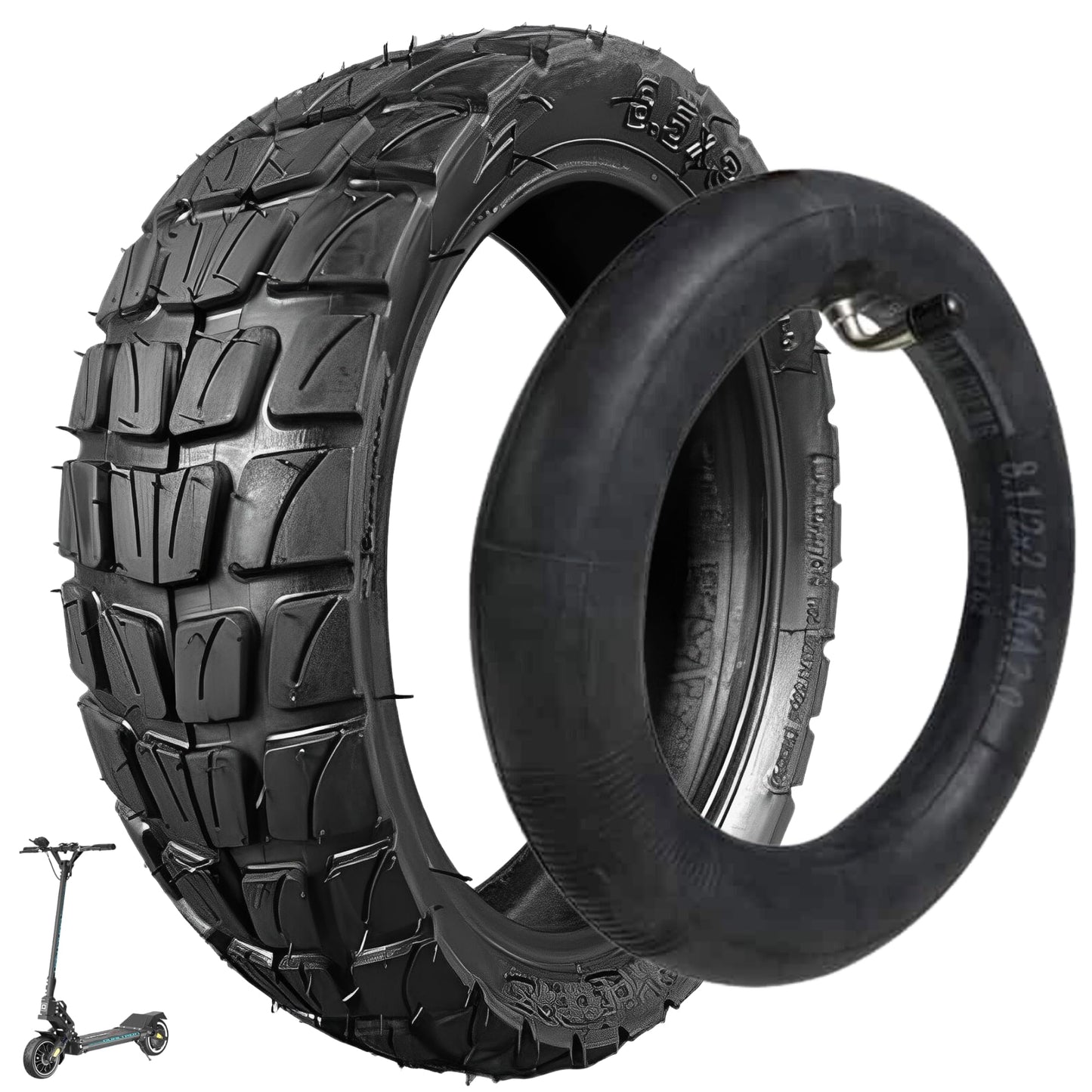 pneu plein pneu gonflable trottinette électrique