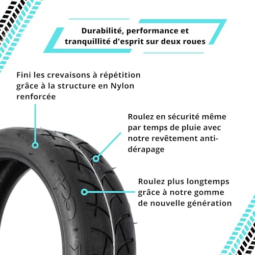 pneu plein pneu gonflable trottinette électrique