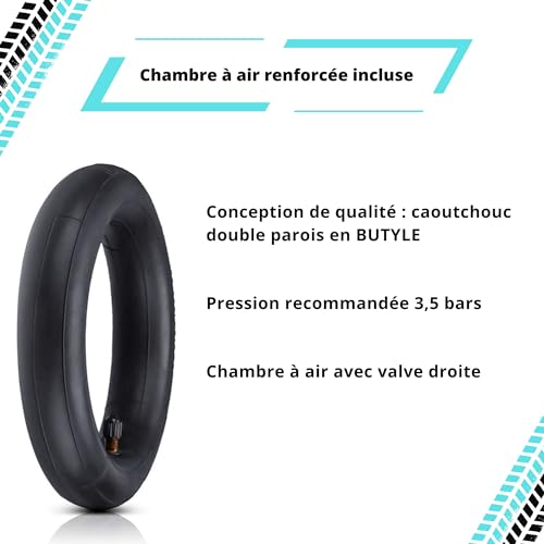 pneu plein pneu gonflable trottinette électrique