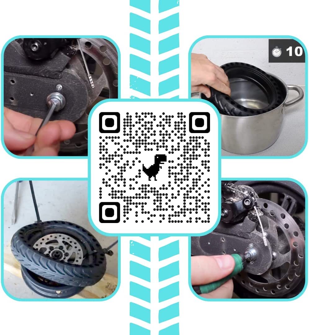 pneu plein pneu gonflable trottinette électrique