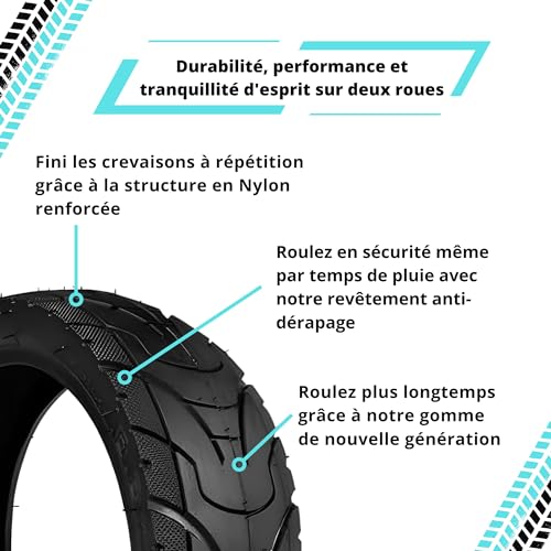 Pneu trottinette Dualtron Mini 8.5x3 Pouces