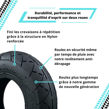 Pneu Renforcé 8x2 pouces 200x50 Speedway Mini 4