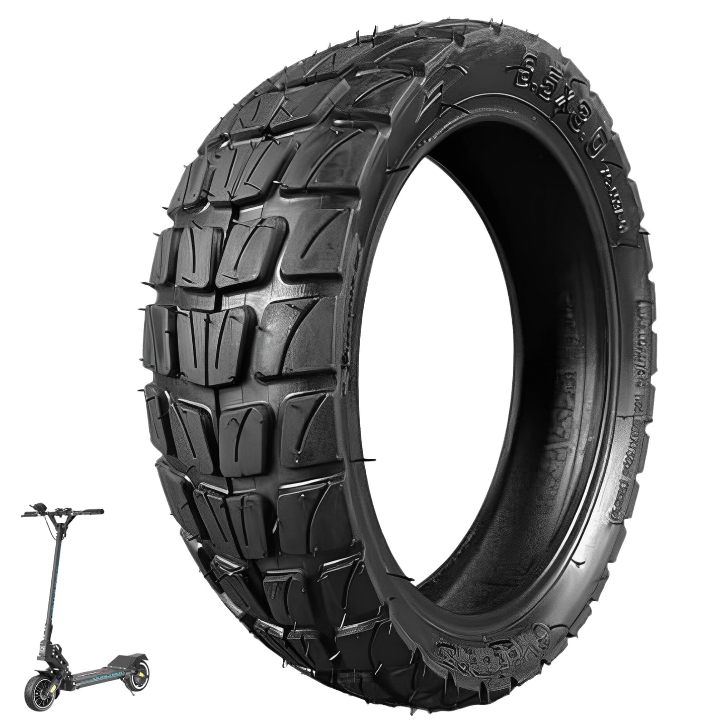 Pneu Semi Off Road 8.5x3 Pouces pour Trottinette Électrique Dualtron Mini et Speedway Léger